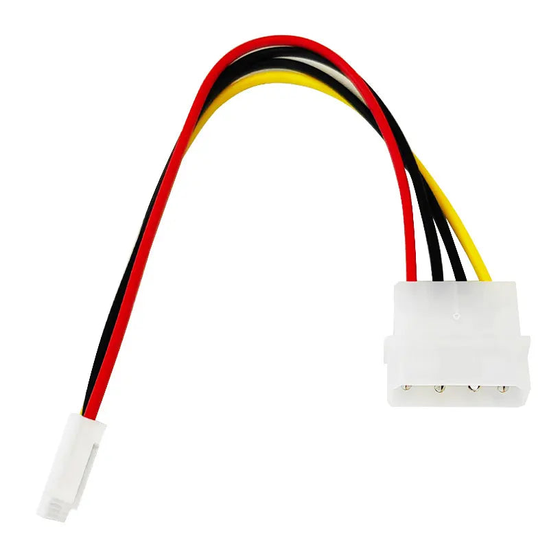 4 Pin Molex IDE Male To 4P ATA Female Power Supply Cable To Floppy Drive Adapter Computer PC Floppy Drive Connector Cord PSU 1PC