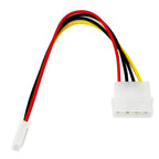 4 Pin Molex IDE Male To 4P ATA Female Power Supply Cable To Floppy Drive Adapter Computer PC Floppy Drive Connector Cord PSU 1PC
