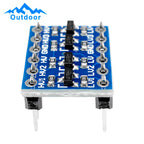 10pcs 4MOS Transistor Level Conversion Module 3V and 5V 4 Channels Logic Level Shifter 4 Way Bi-Directional Module High Speed