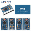 1-10pcs Pro Mini 328 Atmega328P 3.3V 5V 16MHZ ATMEGA328 328P Mini ATMEGA328 5V/16MHz For Arduino Compatible For Nano Module