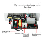 D2000 Digital Bluetooth Amplifier Board 2.1-Channel Bluetooth Audio Decoder 100W + 100W + 200W High-Power Output Subwoofer