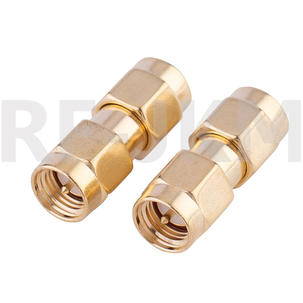 18Pcs Adapter SMA / RP-SMA to SMA / RPSMA Male Plug & Female Jack Straight & Right Angle RF Coaxial Connector