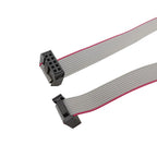 1/2Pcs 2.54mm Pitch FC 6/8/10/12/14/16/18/20/24/26/30/34/40/50 Pin Gray Flat Ribbon Data Cable Connector for DC3 IDC Box Header