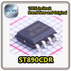 (10/50 pieces) ST890CDR SOP-8 P-channel MOSFET high-side power switch chip brand new original in stock.