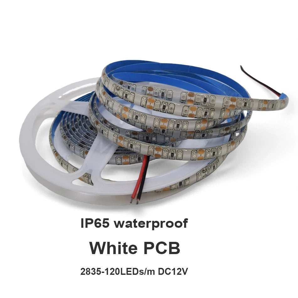 3528 Orange led strip light 2835 DC12V 120LEDs/m 8mm PCB Flexible Tape light stirp 600LEDs Tira Home Decor Lamp Car Lamp  1m/5m