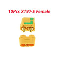 10 Pairs Amass XT90S XT90-S XT90 Connector Anti-Spark Male Female Connector for Battery, ESC and Charger Lead