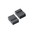Dupont Plastic Shell Plug 2.54mm Single Double Row Dupont Connector 1/2/3/4/5/6/7/8/9/10P 2*2/3/4/5/6/8/10/20P Housing Terminals
