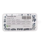 50-900PCS Transistors Kit PNP NPN A1015 S8050 S8550 S9012 C1815 MJE13001 2N3904 2N3906 BC327 BC337 BC517 BC547 BC548 BC549 BC558