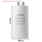 AC 450V CBB60 Dual Insert Motor Starting Capacitor 4pin 4UF-60UF Replacement Motor Run Capacitors For Air Compressor Water Pump