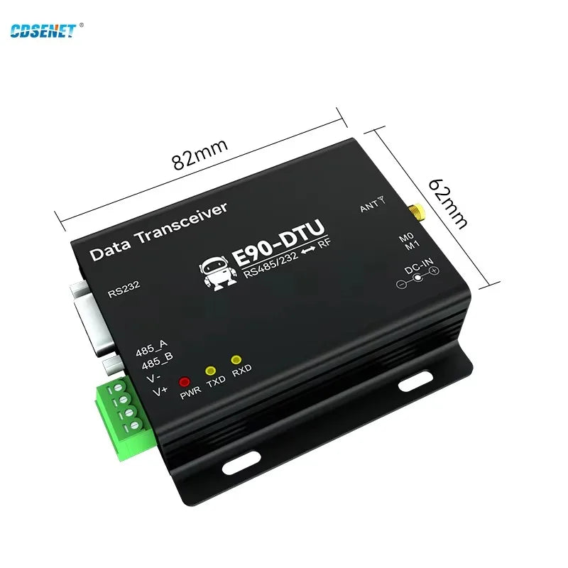868-915MHz LoRa SX1276 RS485 RS232 Transmitter Receiver E90-DTU(900L20) CDSENET 20/30dbm Long Distance 5/8KM Watchdog