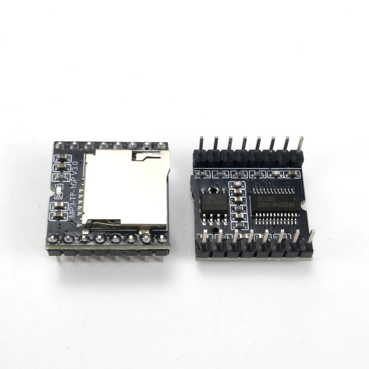 DFPlayer Mini MP3 Player Module V3.0 TF Card U Disk Serial IO Voice Decoder Audio DIY Sound Module MP3-TF-16P for Arduino