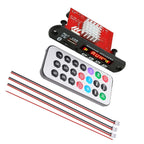 2X60W Amplifier Bluetooth 5.0 MP3 Decoder Board Handsfree 12V Wireless Music Player Audio Modul USB TF AUX FM Radio-DTA9