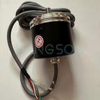 Outer Diameter 58mm Solid Shaft 10MM Encoder 5000PPR Incremental Rotary Encoder