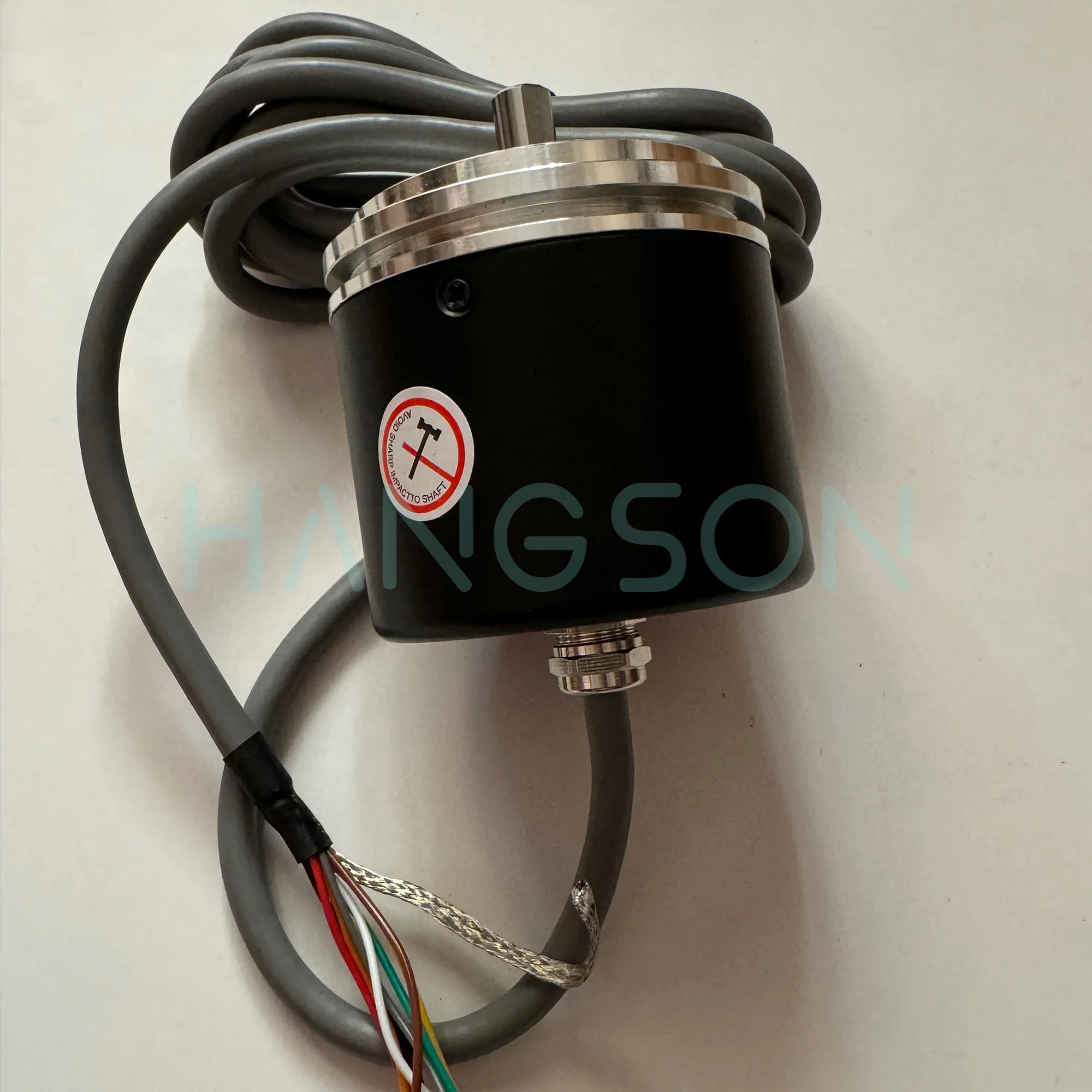 Outer Diameter 58mm Solid Shaft 10MM Encoder 5000PPR Incremental Rotary Encoder
