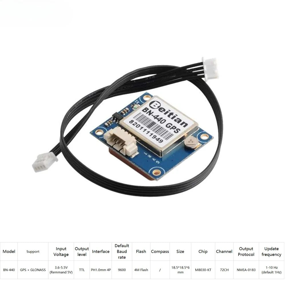 Beitian GPS Module M8 Chip BN-180 BN-220 BN-280 BN-880 BN-440 BN-282B BN-280B GLONASS with Antenna for Pixhawk Flight Controller