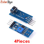 4PCS TCRT5000 Infrared Reflective Sensor IR Photoelectric Switch Barrier Line Track Module For Diode Triode Board 3.3v