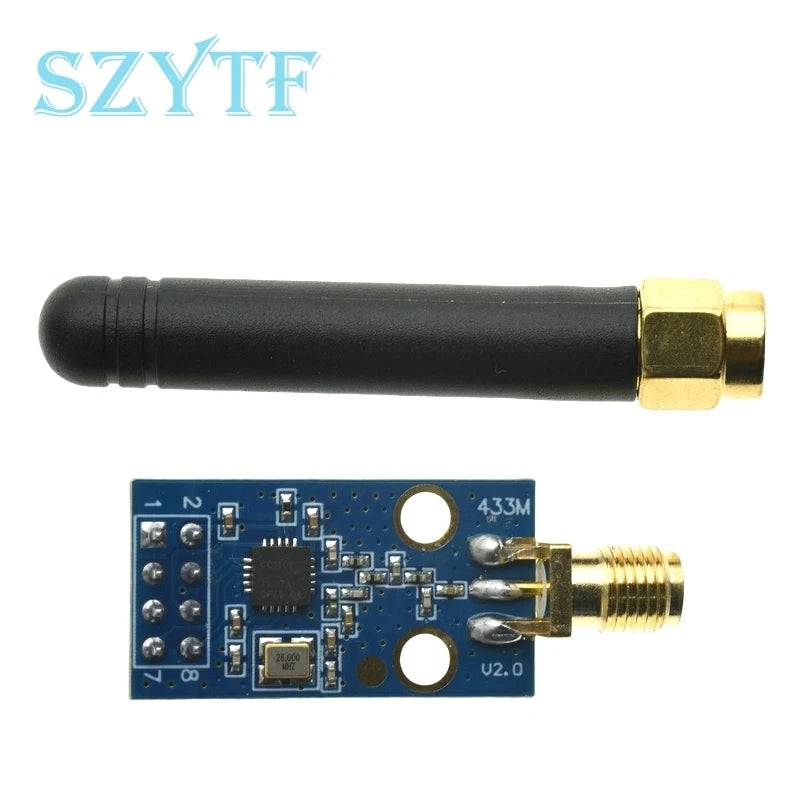 CC1101 433MHz Wireless Module With SMA Antenna Wireless Transceiver Module For Arduino