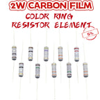 20pcs 2W Carbon Film Resistor 5% Resistance 0.1Ω-2MΩ 0.47 10 47 100 200 470 820 1K 4.7K 10K 47K 100K 200K 330K 470K 1M 1.2M Ohm