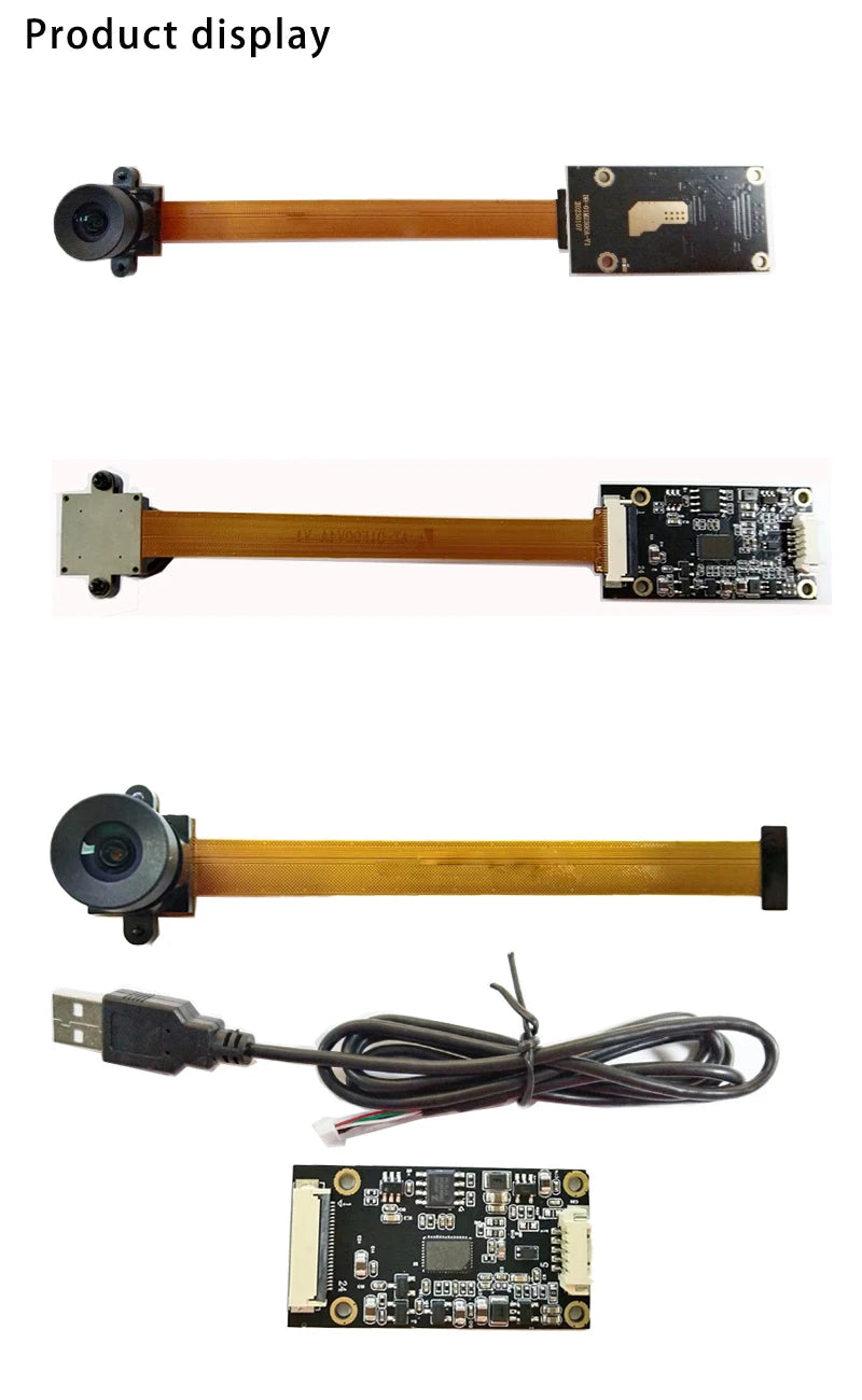 240FPS Global Shutter Camera Module 720P 1MP, OV9281 USB Webcam Monochrome,High Frame Rate Action Capture Windows Raspberry Pi