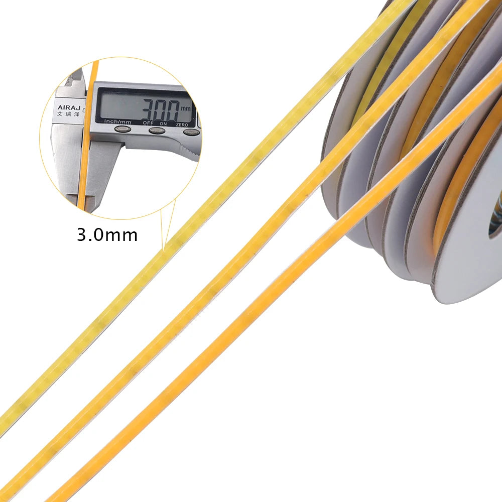 DC 5V 12V 24V COB LED Strip 320 384 480 528LEDs/m High Density Flexible COB LED Tape Light Bar 3MM 5MM 8MM PCB Linear Light