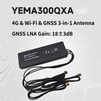 Quectel 4G WiFi GNSS 3 in 1 Combo External Antenna Signal Amplifier LTE 2.4G GPS Multi-band High Gain SMA Connector 1m Cable