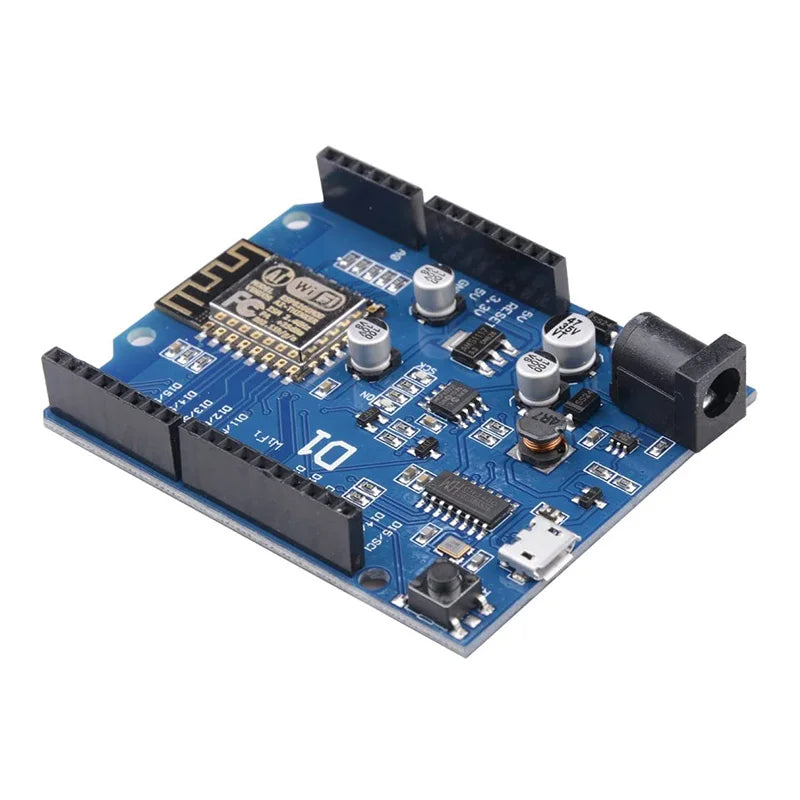 ESP-12E WeMos D1 UNO R3 CH340 CH340G WiFi Development Board Based ESP8266 Shield Smart Electronic PCB For Arduino Compatible IDE