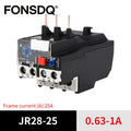 JR28 25A Thermal Overload Relay LR2-13D Adjustable Thermal Relay Electrical Relay Temperature Overload Thermal Protector
