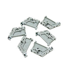 EW-35 DIN Rail Terminal Block Universal Crimping Terminal Block Gray/Brown/White Electrical Accessories 10 20 50 Pieces