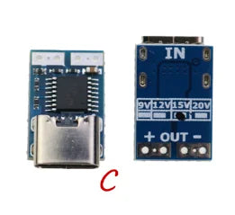 1pcs USB - C PD Trigger Board Module Fast Charge USB Type - C to 9V 12V 15V 20V High Speed Charger Power Delivery Boost Module