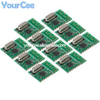 10pcs/1pc MD7105-SY 2.4G 2.4GHZ Wifi Wireless Transceiver Module 500KHz Step FSK/GSK Modulation 3.3V NRF24L01 A7105