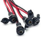 1/3PCS DC 5.5*2.1/5.5*2.5 Power Cable Wire Connector 5521 5525 Charger High Current DC Power Plug Female Socket About 20CM