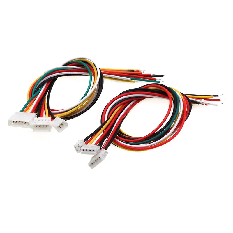 5Pairs Mini Micro ZH 1.5mm 2P 3P 4P 5P 6Pin Male Female Plug Connector With Wire Cables UL1571 28AWG 150MM