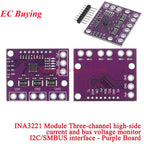 5Pcs/1pc GY-219 INA219 INA169 MAX471 INA226 INA231 INA3221 INA240 MAX4080 Current Sensor Module Power Breakout I2C For Arduino