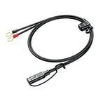 0.6/1.8m SAE Cable With Fuse Terminal O Connector Battery Charger Extension Adapter Wire 18AWG 12-24V Terminal,1-2Pcs/Lot