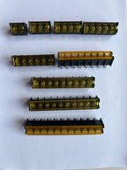 HB-9500 Lid Barrier Terminal 9.5MM Pitch 300 30A Straight Line High Current Connectors Barrier Blocks 2/3/4/5/6/7/8/9/10Pin