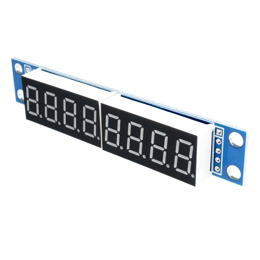8 Digit Bit MAX7219 Digital Tube Display Module Board 7 Segment Digital LED Display 5V/3.3V Controller for Arduino 51/AVR/STM32