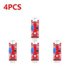 1-10PCS KY-037 High Sensitivity Sound Detection Module DC 4-6V LM393 Microphone Sensor Detection Module For arduino AVR PIC