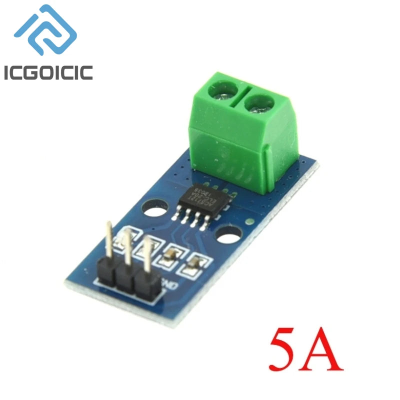 Hall Current Sensor Module ACS712 module 5A 20A 30A Hall Current Sensor Module 5A/20A/30A ACS712 For Arduino