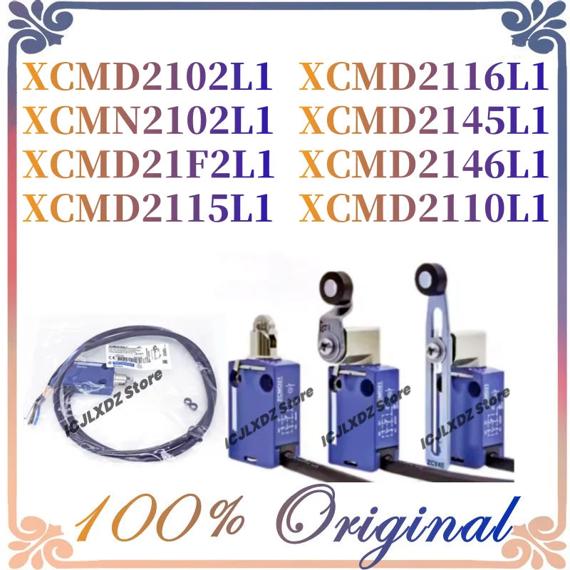 1pcs Waterproof Limit Switch XCMD2102L1 XCMN2102L1 XCMD21F2L1 XCMD2115L1 XCMD2116L1 XCMD2145L1 XCMD2146L1 XCMD2110L1 1Meter Wire