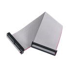 2.54mm Pitch JTAG ISP Download Cable FC-6/8/10/14/16/20/24/40/50/64 Pin Grey Flat Ribbon Data Cable for DC3 IDC Box Header