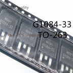 10PCS/LOT G1084-33  AP1084-3 1084-33 G1084-33TU3UF TO-263  3.3V/5A Low Dropout Linear Regulator New original  In Stock