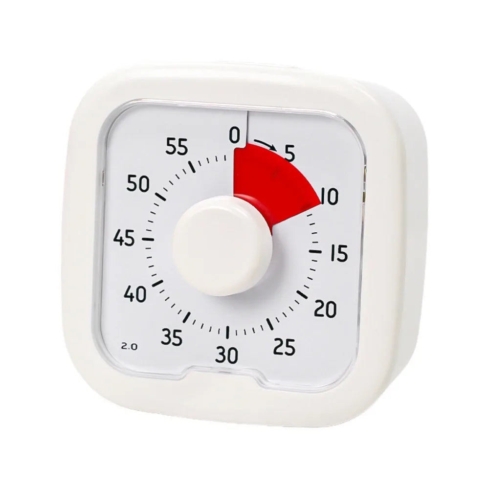 Silent Visual Timer 60-Minute Stopwatch Alarm Clock Countdown Timer Visualization Loud Kitchen Cooking Timer Kitchen