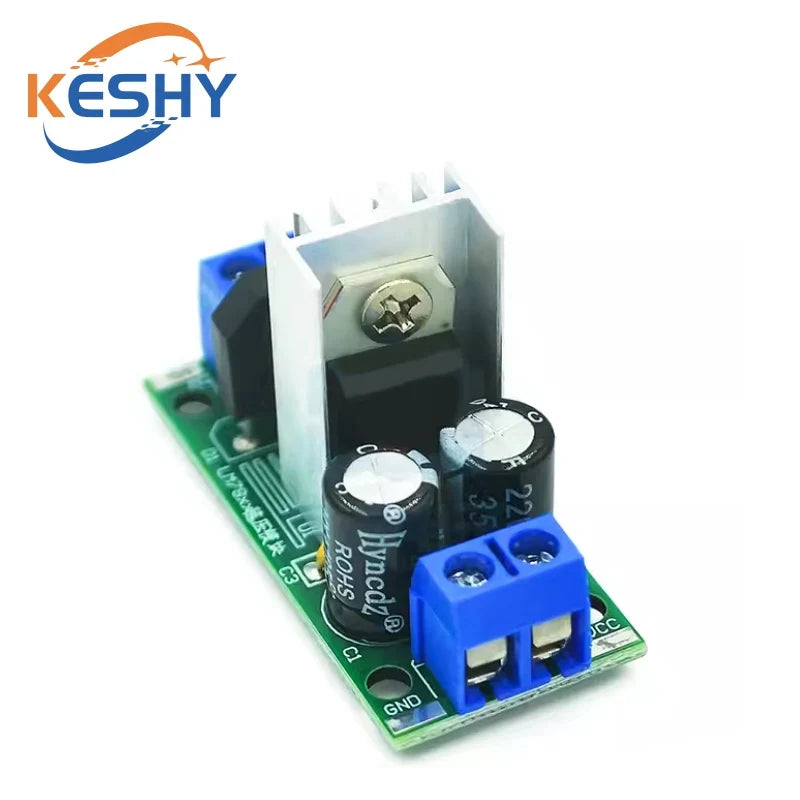 L7805 L7812 LM7805 LM7812 DC/AC Three Terminal Voltage Regulator Power Supply Module 5V 9V 12V Output Max 1.2A