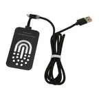 Protable Thin Wireless Charging Receiver Type C Magnetic Suction Dual Purpose Wireless Charging Receiver Wireless Charging Patch