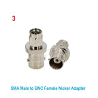 2pcs/lot Pure Copper BNC Male to SMA Female Adapter BNC Female to SMA Male SMA Female to BNC Female BNC-SMA-JJ/JK