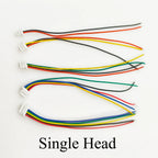 10/20Pcs JST SH1.0 SH 1.0mm Wire Cable Connector 2/3/4/5/6/7/8Pin Terminal Plug Electronic Line 28AWG 10cm Single/Double Head