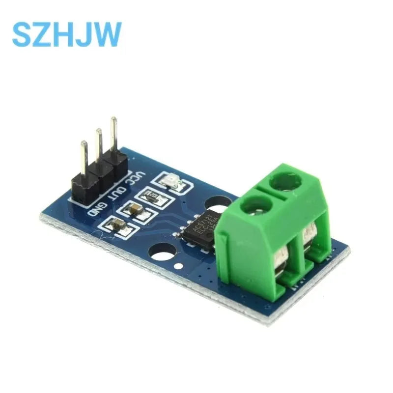 1-10PCS Hall Current Sensor Module ACS712 Module 5A 20A 30A Hall Current Sensor Module 5A/20A/30A ACS712 For Arduino