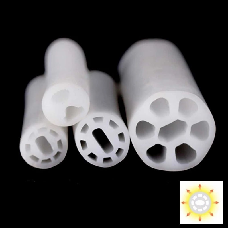 Round Flexible LED Neon Rope Lamp Silicone Tube 180/270/360° Tape Lamp Diffuser For WS2811 WS2815 Outdoor Decor Neon Strip Light