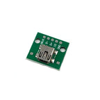 5pcs USB 2.0 Micro Mini A Female/Male USB B Connector Interface to 2.54mm Pin Header PCB Converter Adapter Breakout Board