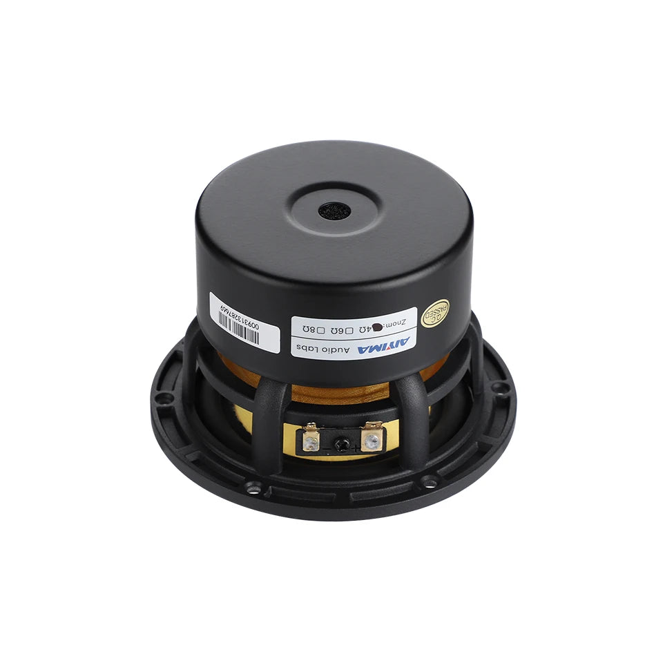 AIYIMA 1Pcs 4 Inch Full Range Speaker Unit 4 8 Ohm 25W Speaker Tweeter Woofer Aluminum Bullet Audio Home Theater Loudspeaker